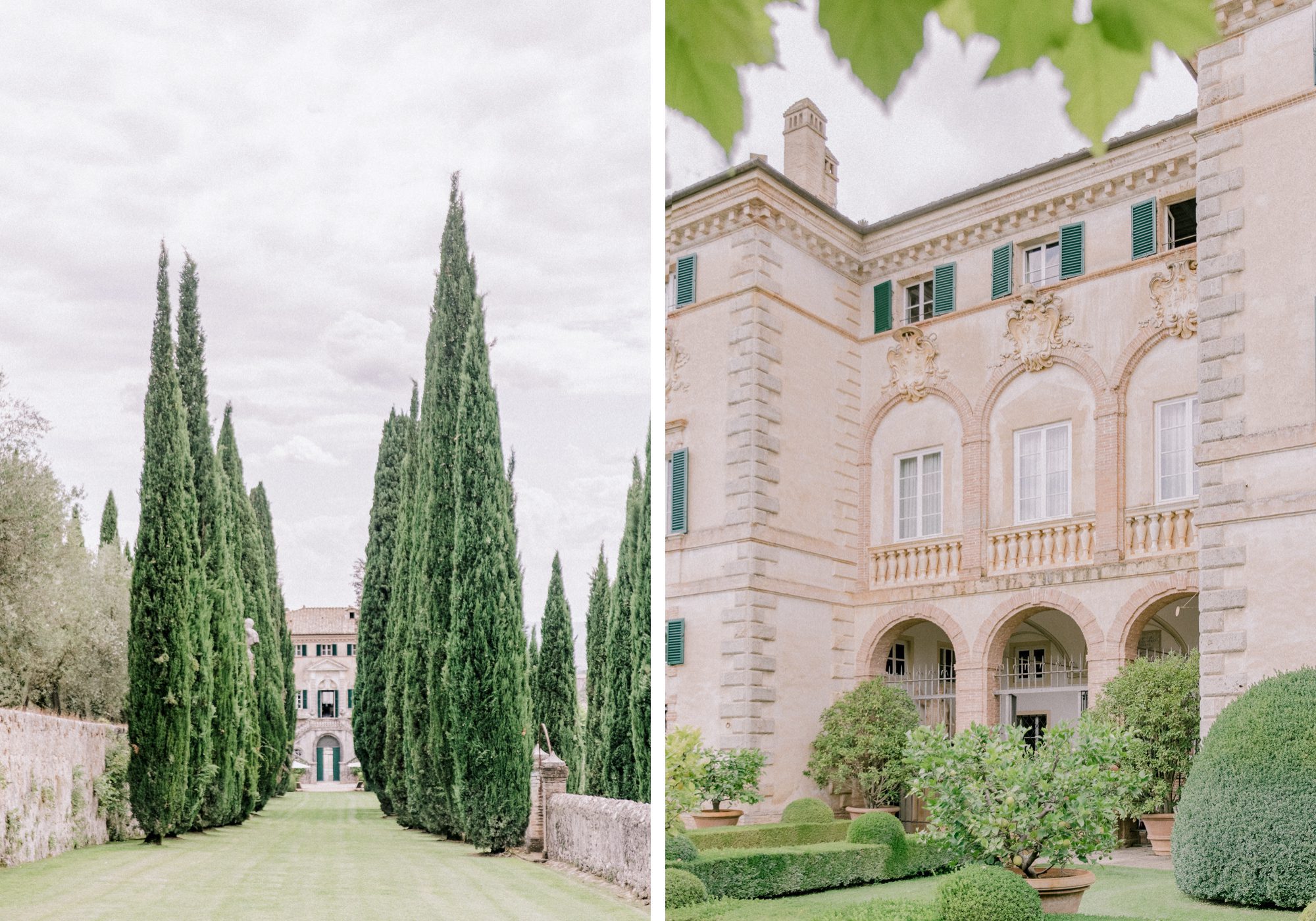 Villa Cetinale wedding photographer